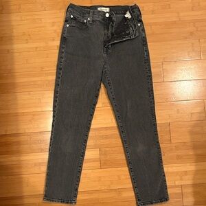 Madewell Women's Black Perfect Vintage Denim Jeans